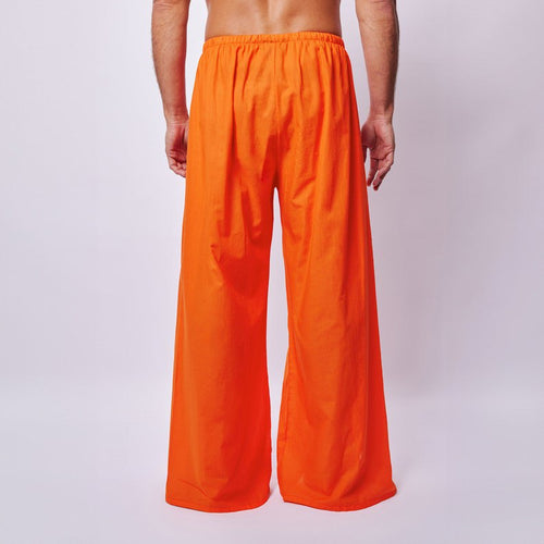 Orange pants, Cotton Pants ,Baggy Pants , Yoga Pants,Gift for him,Harem pants,Yoga Baggy Lounge Pants,Festival Pants,Hippie Pants